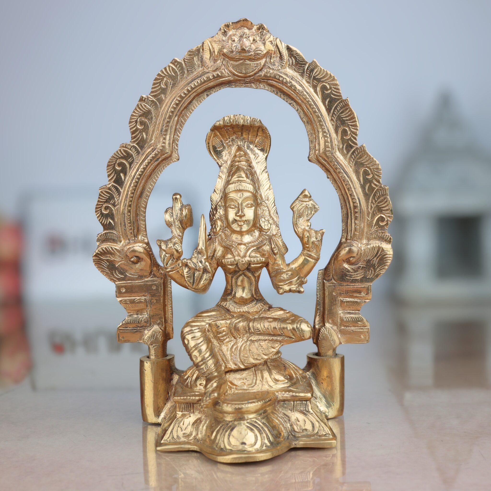 Handcrafted Bronze Mariamman Idol