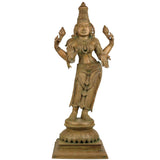 Handcrafted Panchaloha Mahalakshmi Idol | Bronze Sri Lakshmi / Gaja Lakshmi / Padma Devi Statue for Temple & Home Décor – 64cm