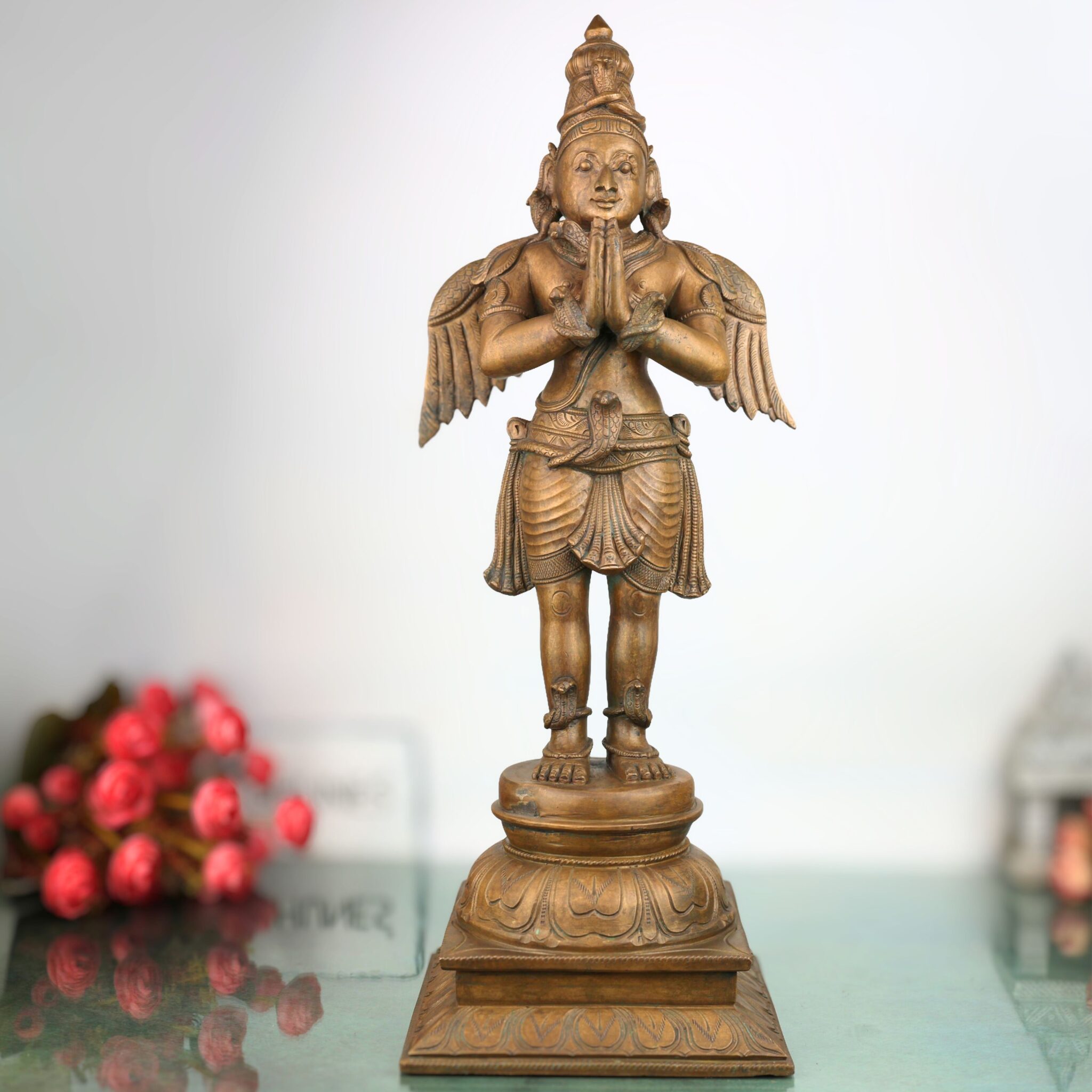 Bronze Garuda Dev Idol