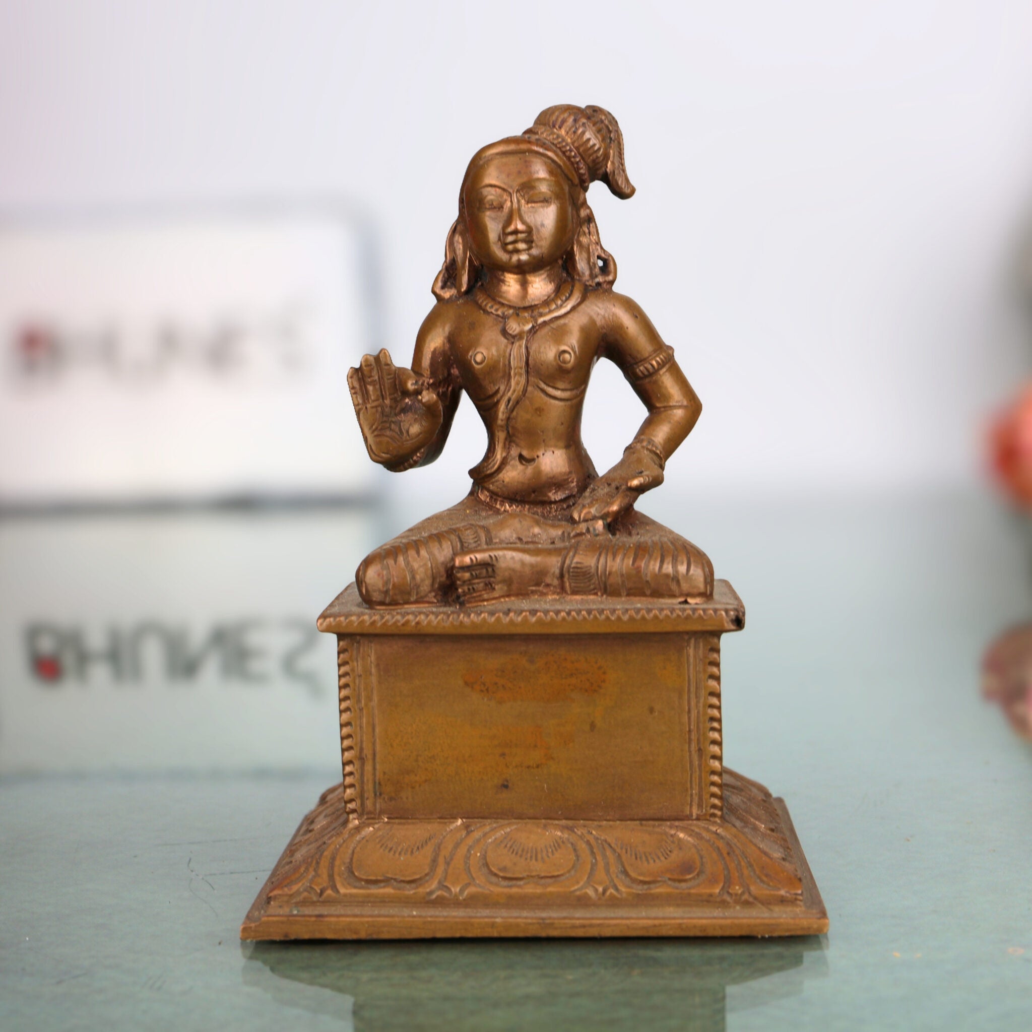 Handmade Panchaloha Swami Ayyappa Idol