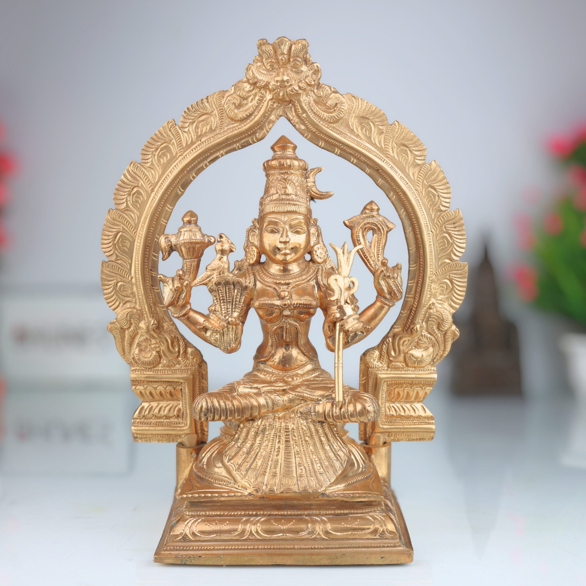 Premium Panchaloha Kamakshi Idol