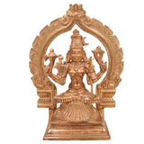 Premium Panchaloha Kamakshi Idol | Handcrafted Bronze Murti of Sri Kamakshi, Kamakshi Amman & Parameshwari | Chola Art Goddess Statue for Pooja & Temple Decor,Brown, 13 Inch, 1 Piece