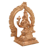 Premium Panchaloha Kamakshi Idol | Handcrafted Bronze Murti of Sri Kamakshi, Kamakshi Amman & Parameshwari | Chola Art Goddess Statue for Pooja & Temple Decor,Brown, 13 Inch, 1 Piece