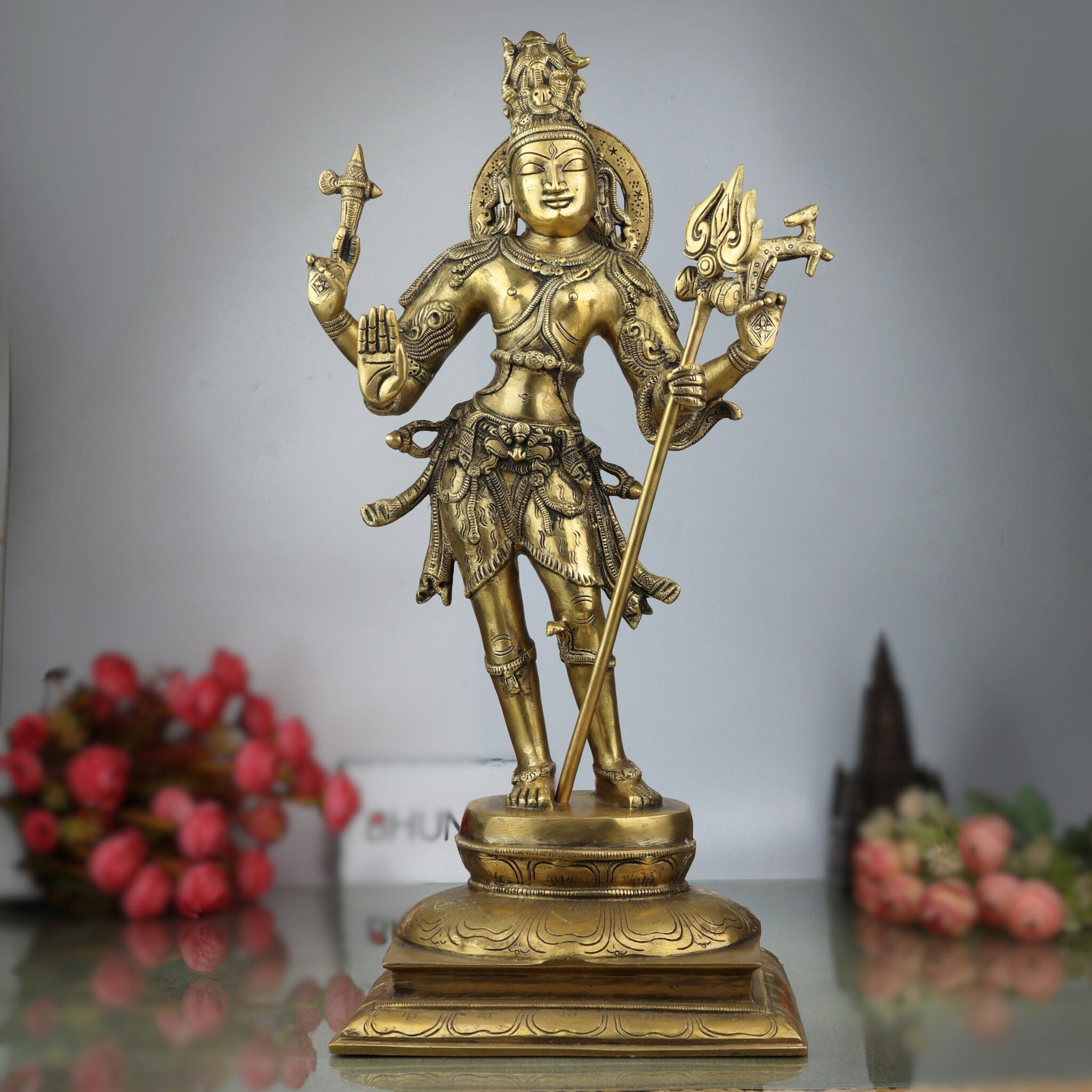 Brass Shiva Idol