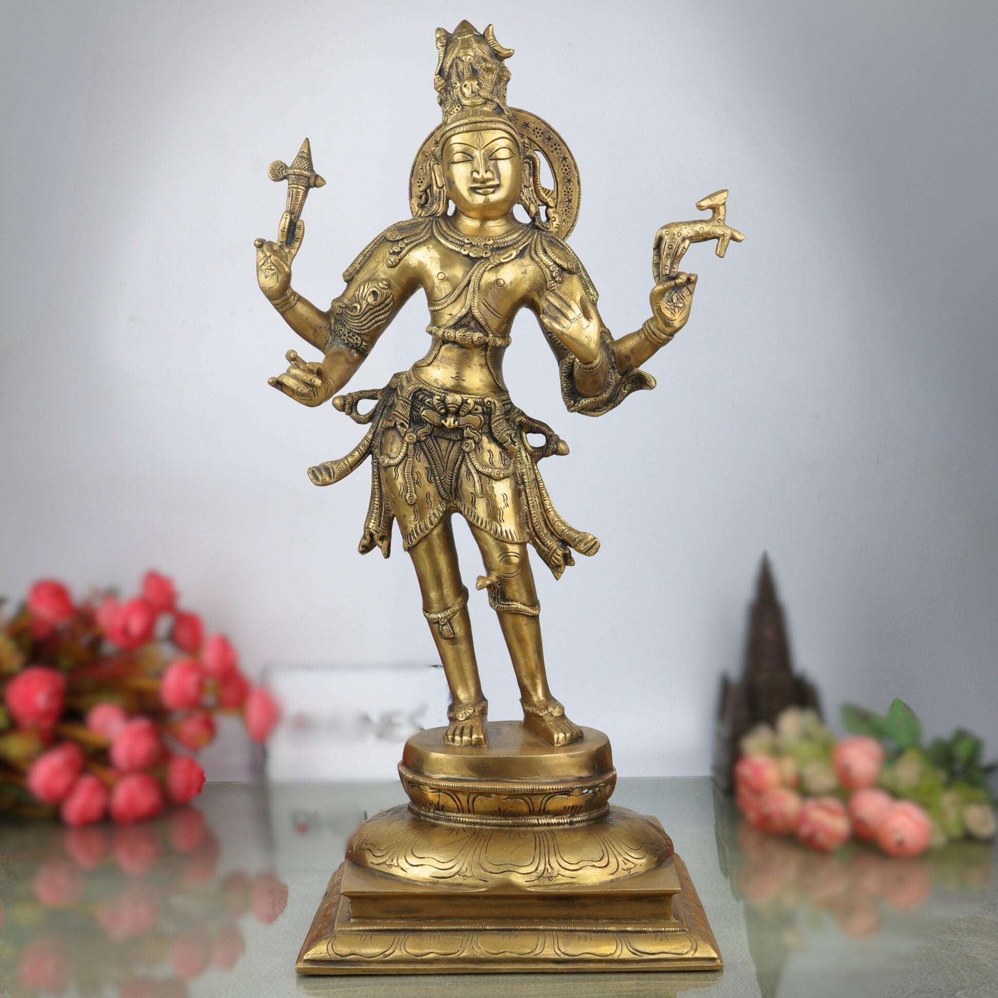 Brass Shiva Idol