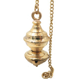 Bhunes Brass Hanging Traditional Lamps With Single Face, Diya, Pooja Lamp, Deep, Deepam For Home Décor,Gold, 13.5 Inch, 1 Piece