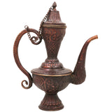 Bhunes Brass, Surahi, Surai, Suraahee, Ewer, Pitcher, Kettle, Ketalee, Kettledrum, Jar, Pot, Jug, Showpeice, Gift, Home Decor,Gold, 10 Inch, 1 Piece