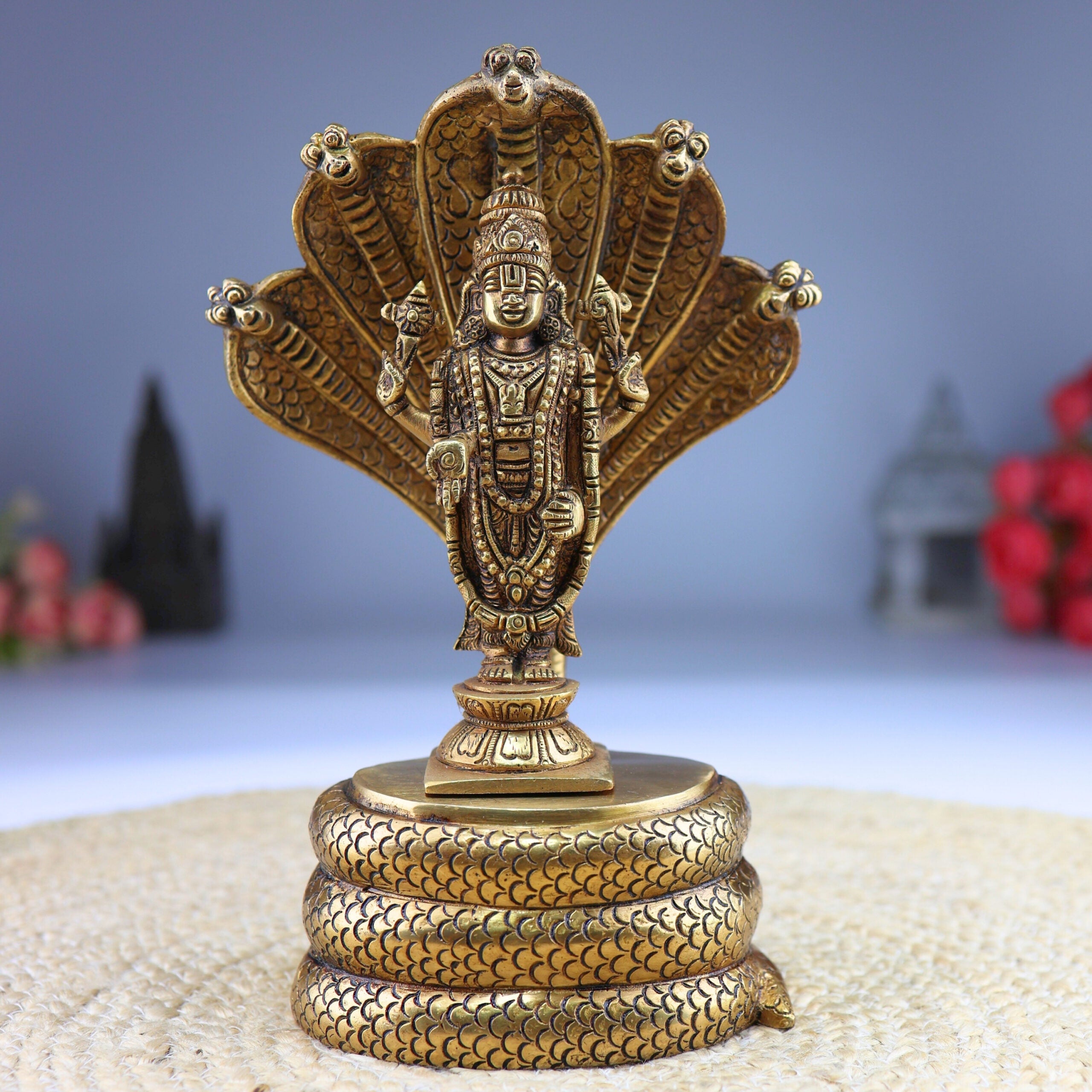 Brass Venkateshwara Idol