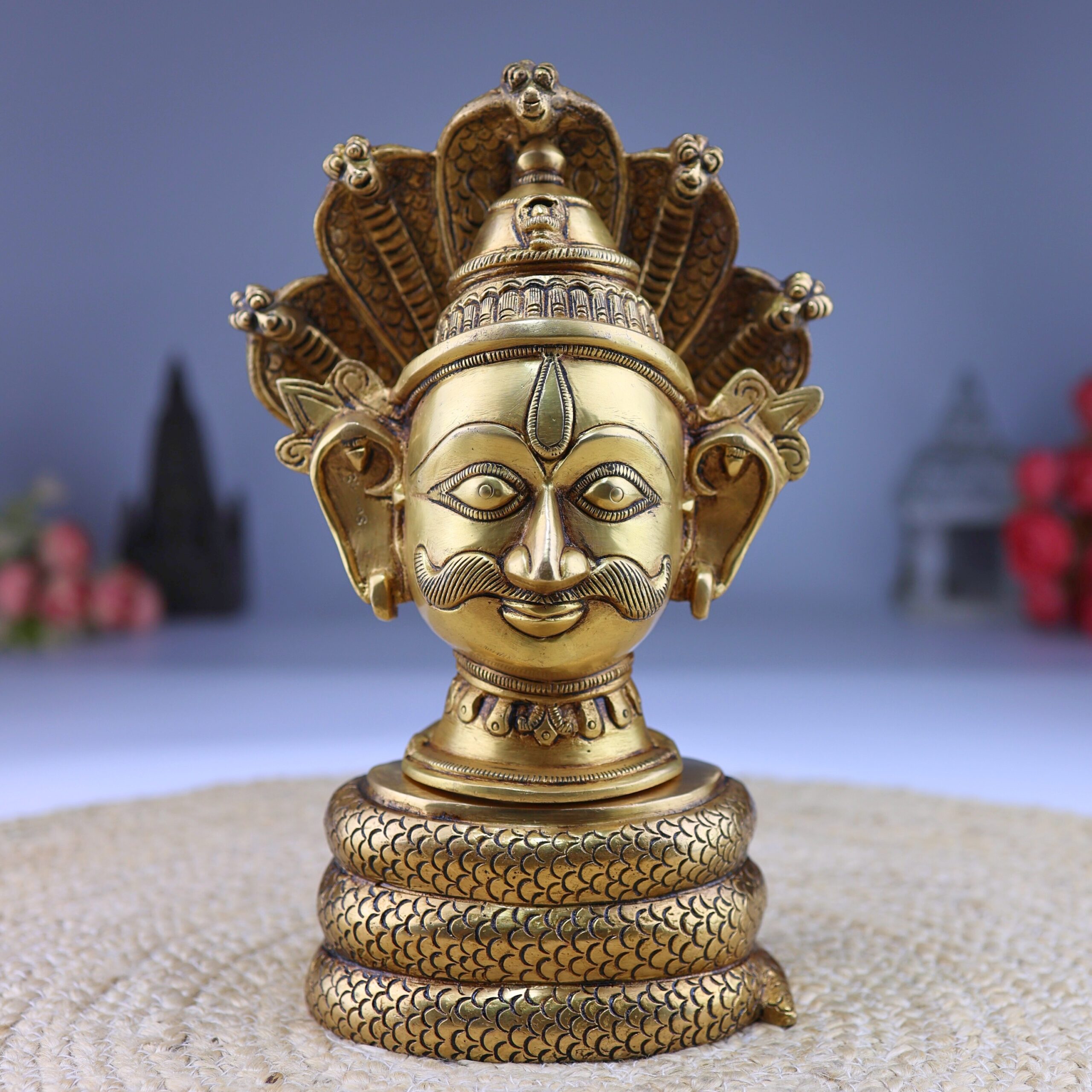 Shiva Head on Sheshnag