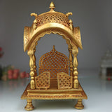 brass pooja mandir for home