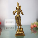 Handcrafted Brass Balarama Idol | Baladeva, Balabhadra, Haladhara, Halayudha, Sankarshana Murti for Home, Temple & Puja Decor