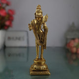 Handcrafted Brass Parashurama Idol | Lord Parasurama Murti, Vigraha, Pratima, Rama Bhargava, Rama Jamadagnya, Veerarama for Home, Temple, Puja & Office Decor