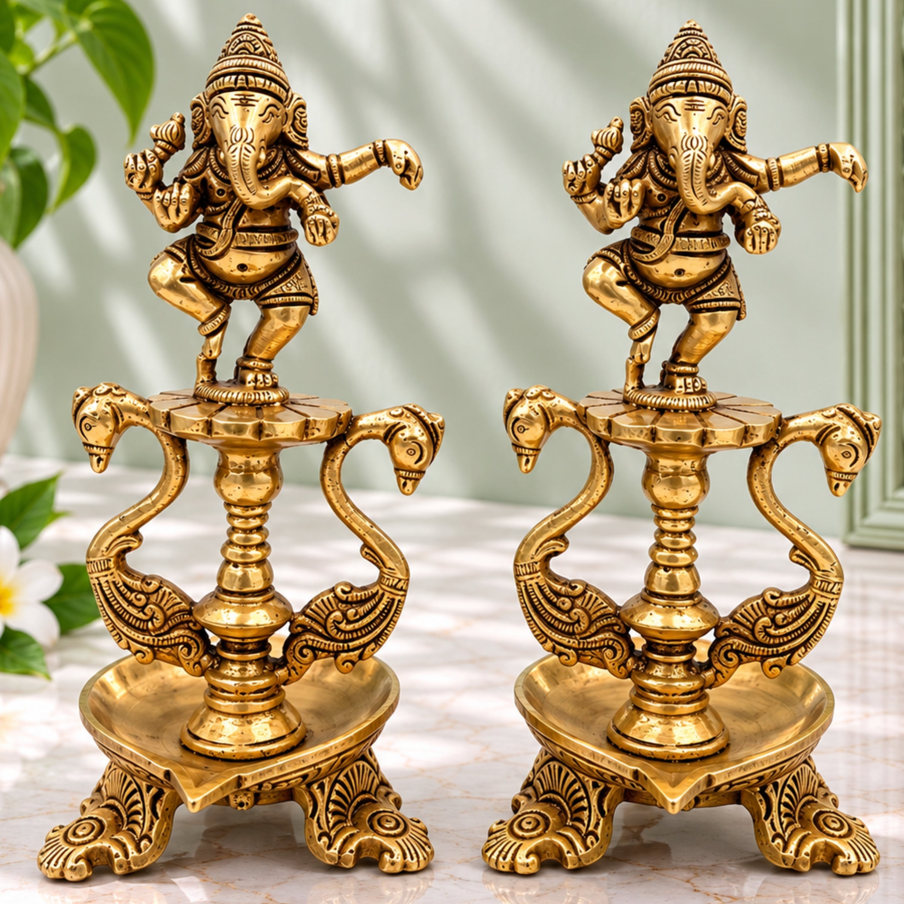 Ganesh Diya Set