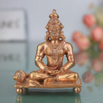 Handcrafted Panchaloha Hanuman Idol in Bronze