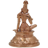 Bronze Goddess Parvathi Idol | Handmade Parvathi Murti for Pooja, Temple & Home Decor, Gold, 4 Inch, 1 Piece
