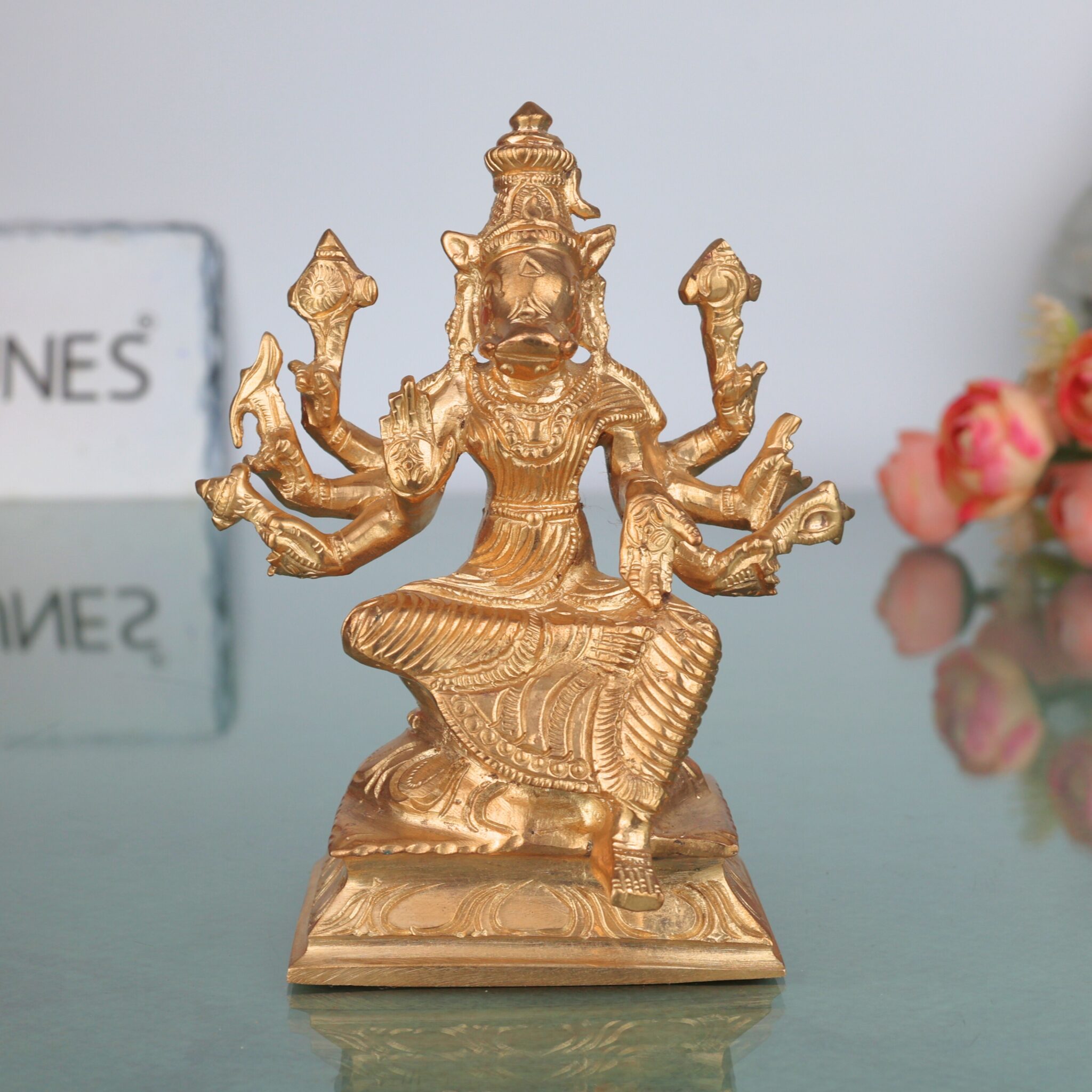 Handmade Bronze Varahi Amman Idol