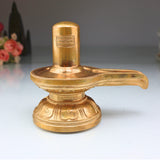 Handmade Bronze Shiva Lingam Idol