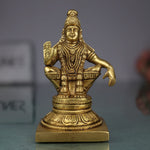 Brass Lord Murugan Idol – Kartikeya, Skanda, Subramanya, Shanmukha, Kumara Swamy, Vel Murugan Statue for Pooja, Home Temple & Decor