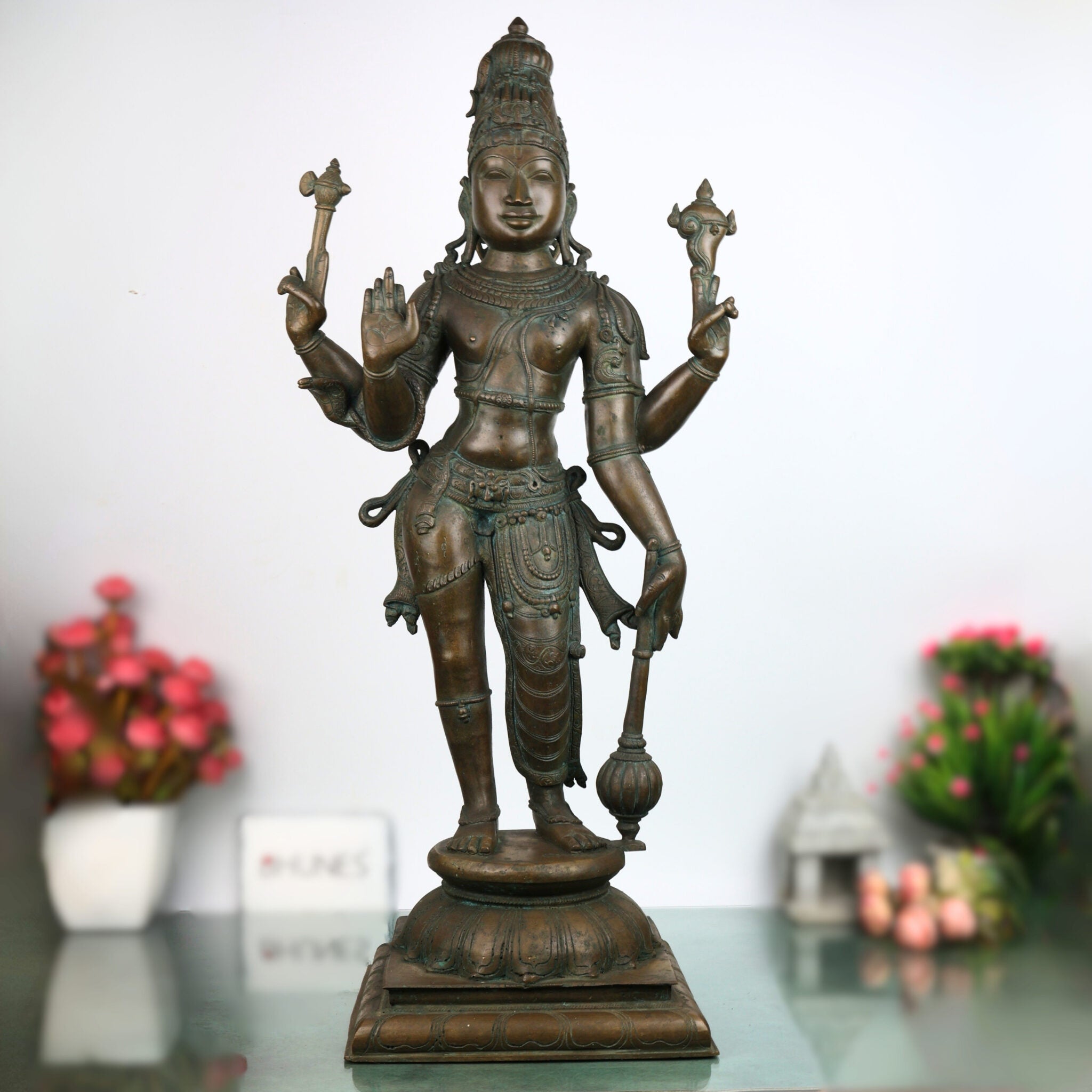 Handcrafted Bronze Harihara Idol