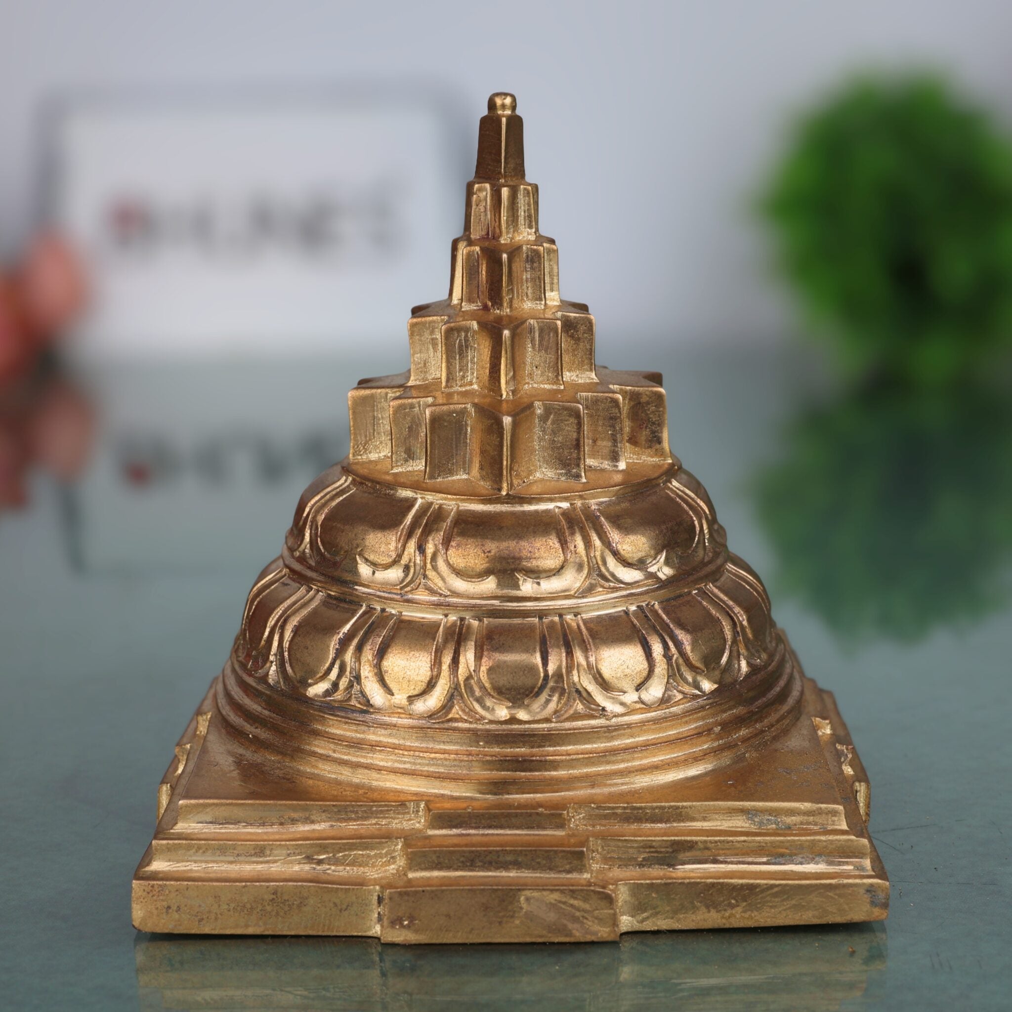 Panchaloha Bronze Shree Yantra Maha Meru