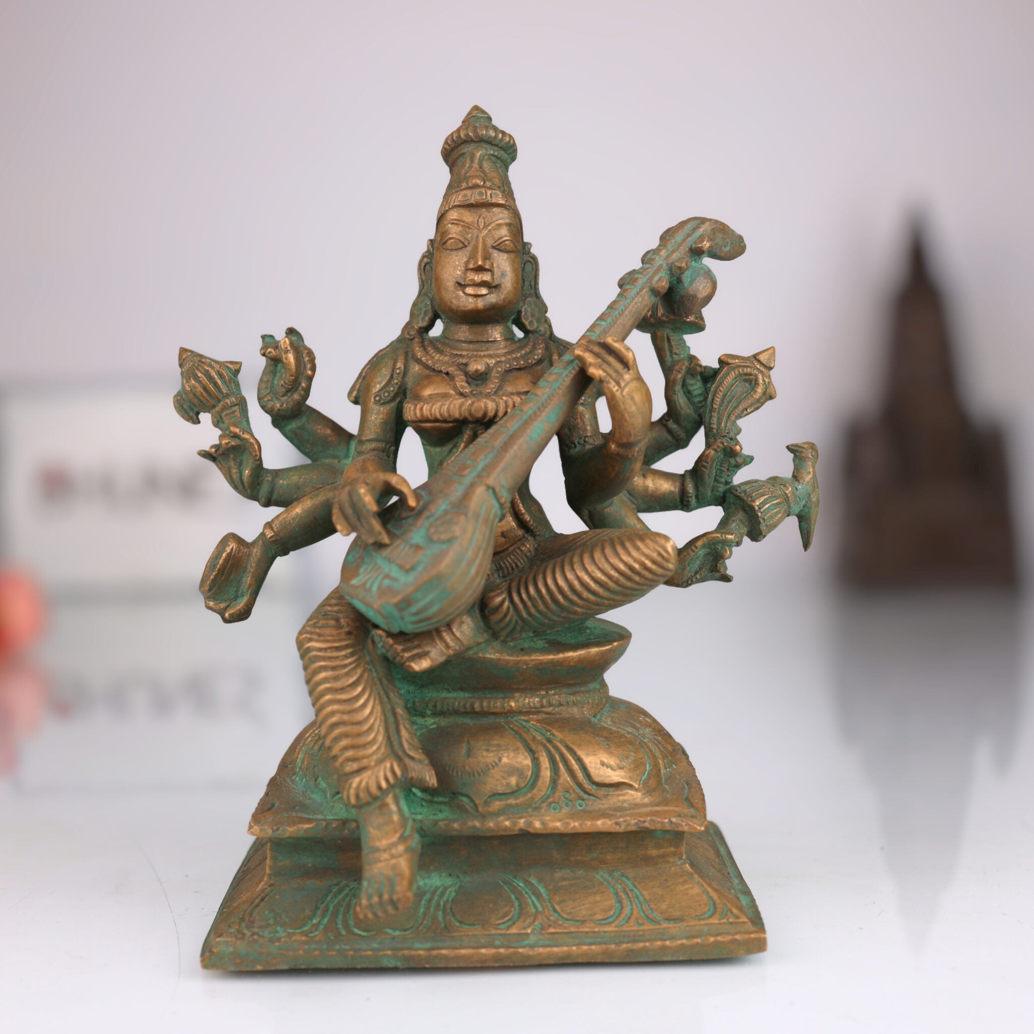 Handcrafted Bronze Raja Matangi Devi Idol