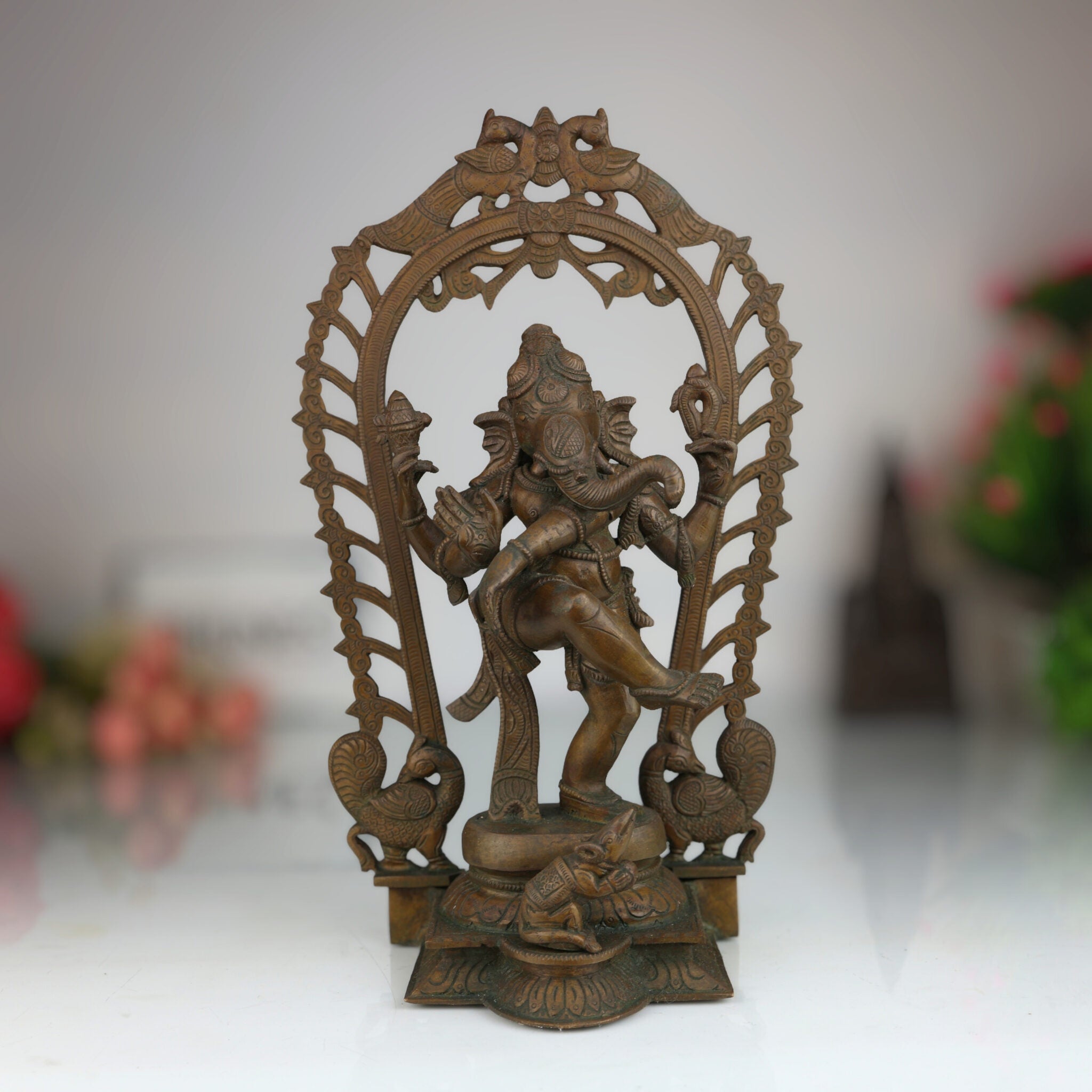 Panchaloha Nritya Ganapati Idol