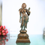 Handcrafted Bronze Apsara Idol