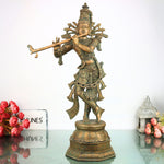 Bronze Krishna Idol