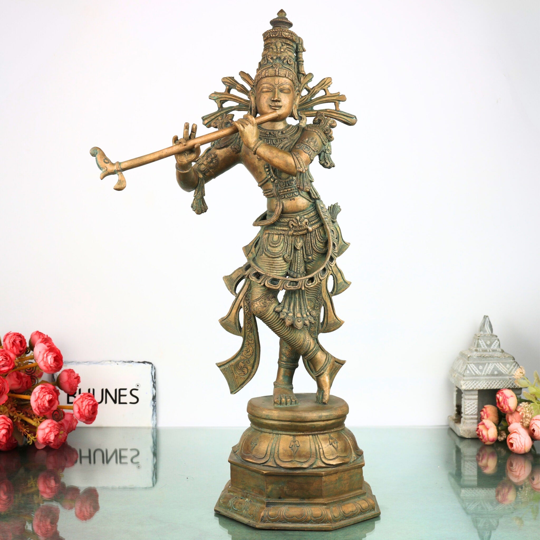 Bronze Krishna Idol