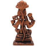 Copper Mariamman Idol, Tamra Karumari Amman Statue, Thamira Devi Murthi, Samayapuram Mariamman, South Indian Temple Decor & Puja Gift,Gold, 23 Inch, 1 Piece