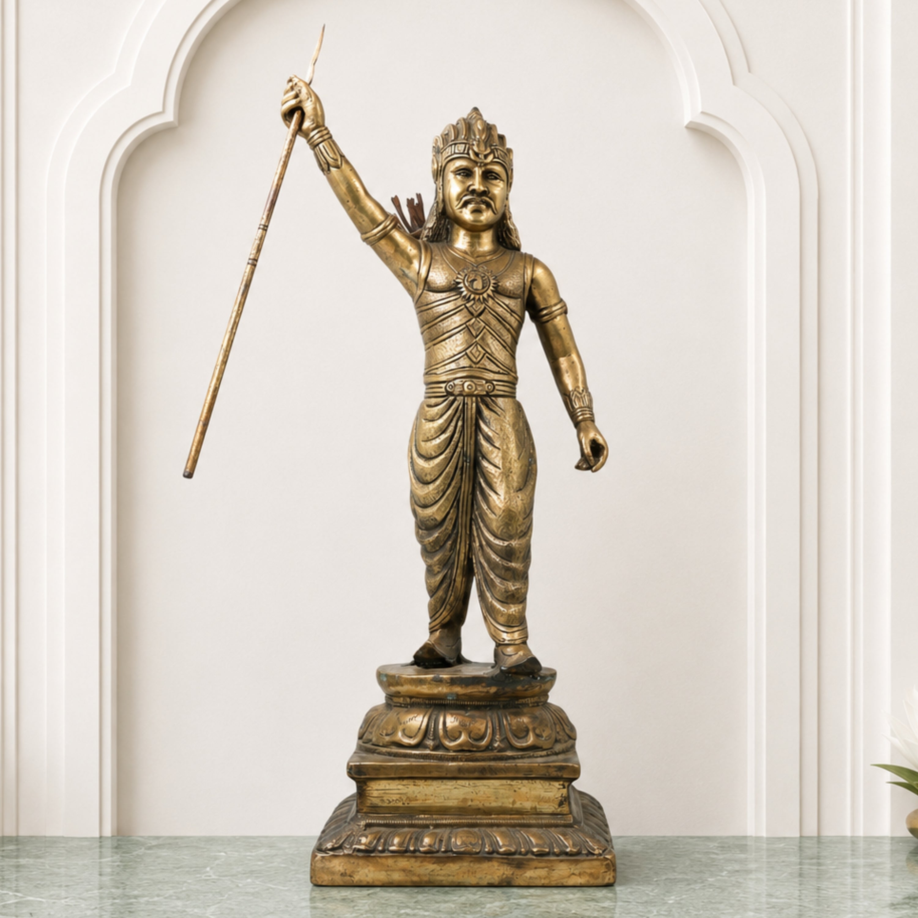 Brass Bahubali Idol