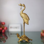 Brass Hamsa Swan Idol