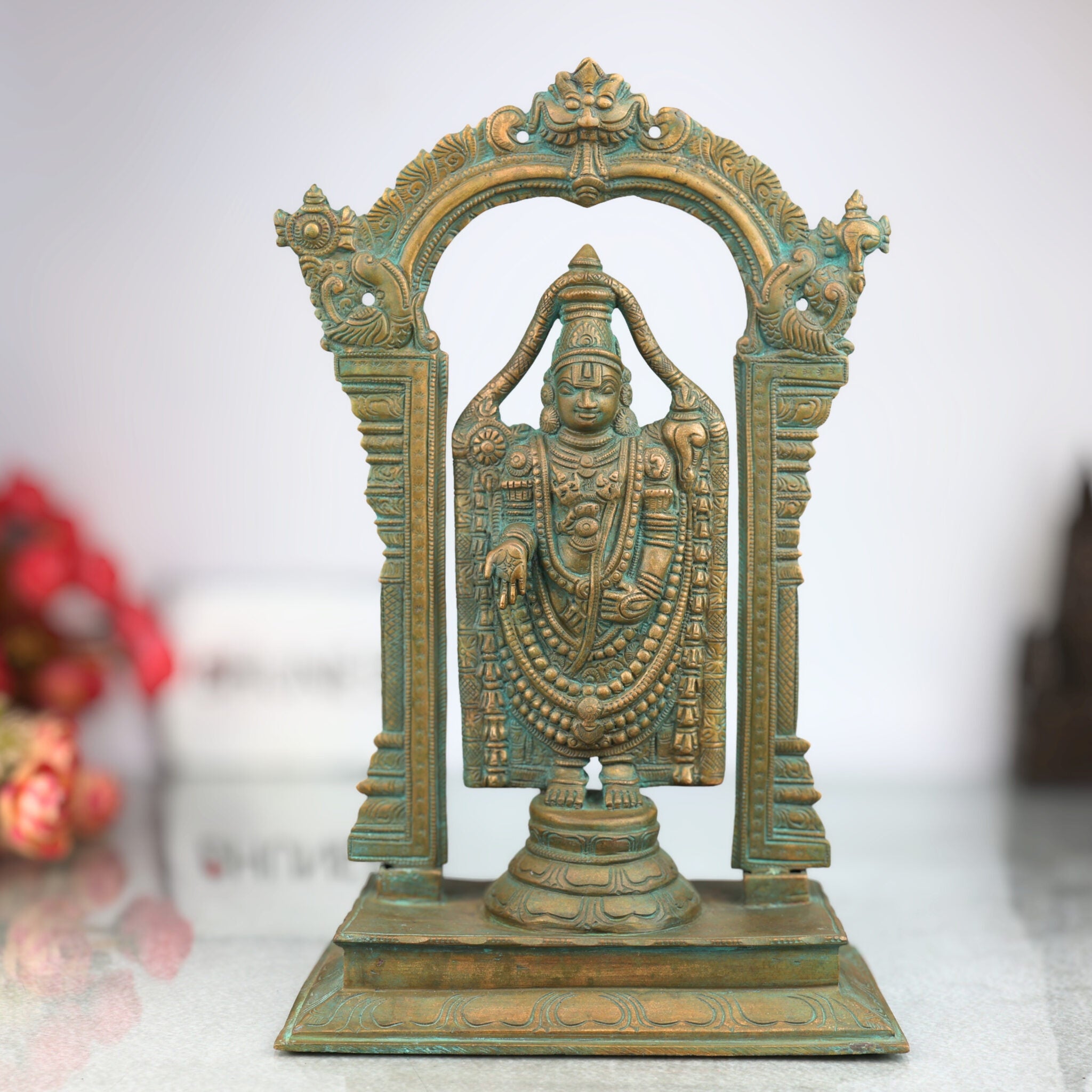 Handmade Bronze Tirupati Balaji Idol