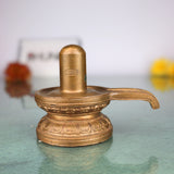 Handmade Bronze Shiva Lingam Idol