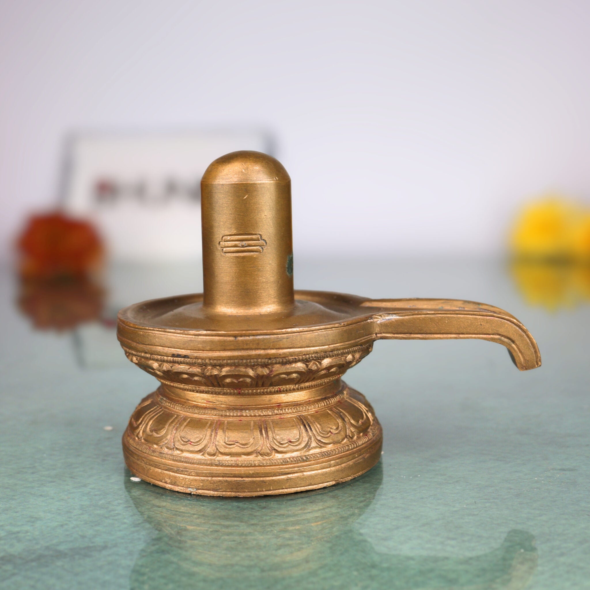 Handmade Bronze Shiva Lingam Idol