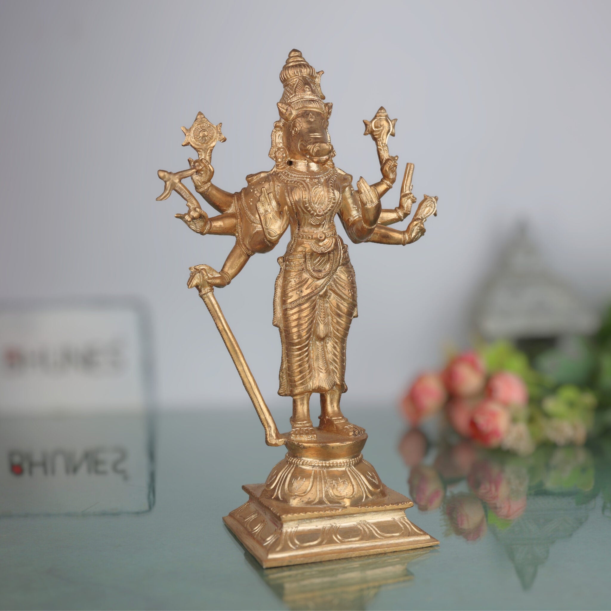 Handcrafted Bronze Varahi Devi Idol