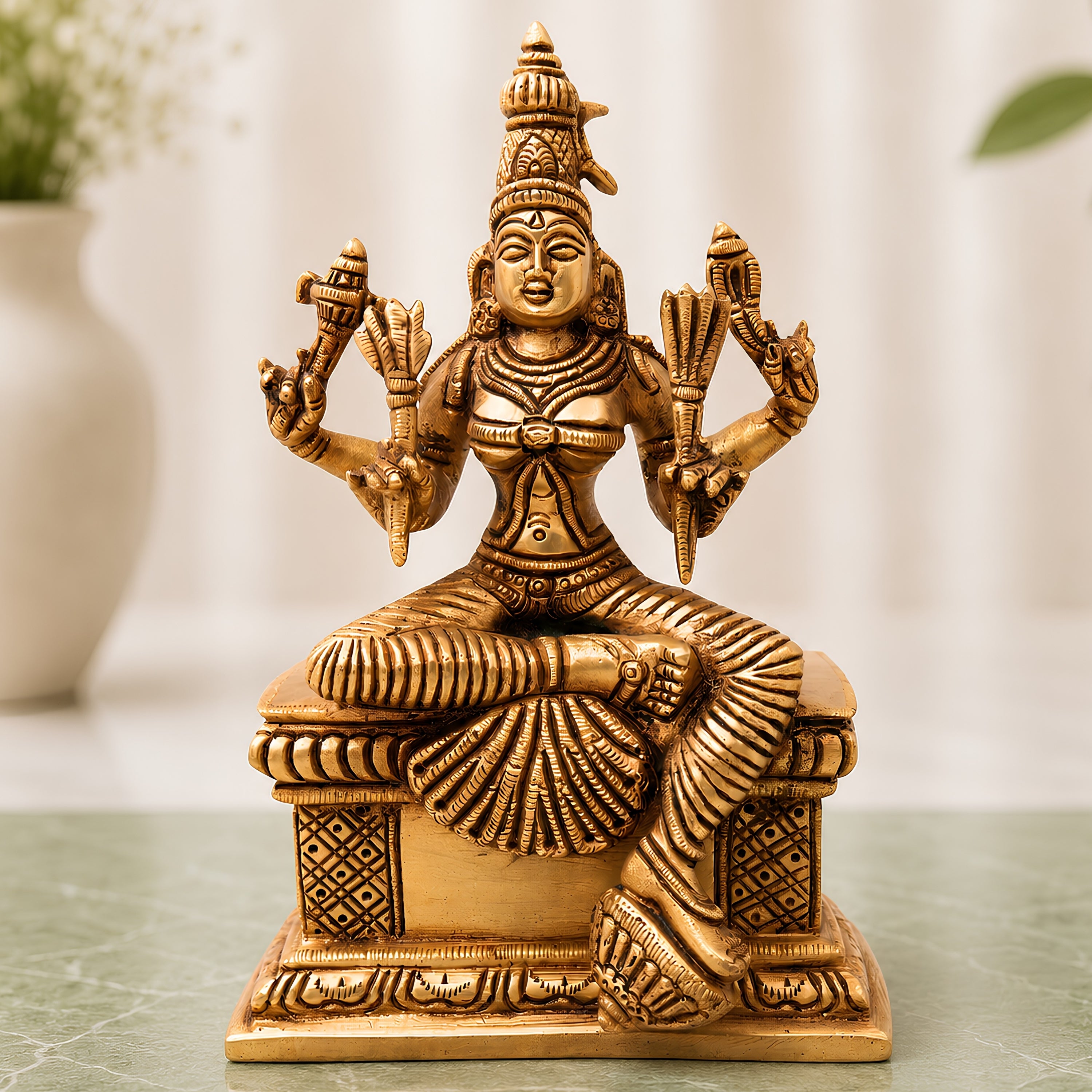 Brass RajaRajeshwari Idol