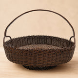 Bhunes Brass Antique Very Beautiful Brass Flower Holder, Phuldali, Traditional Poja Items Holder,Brown, 9.5 Inch, 1 Piece