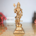 Handcrafted Bronze Murugan Idol