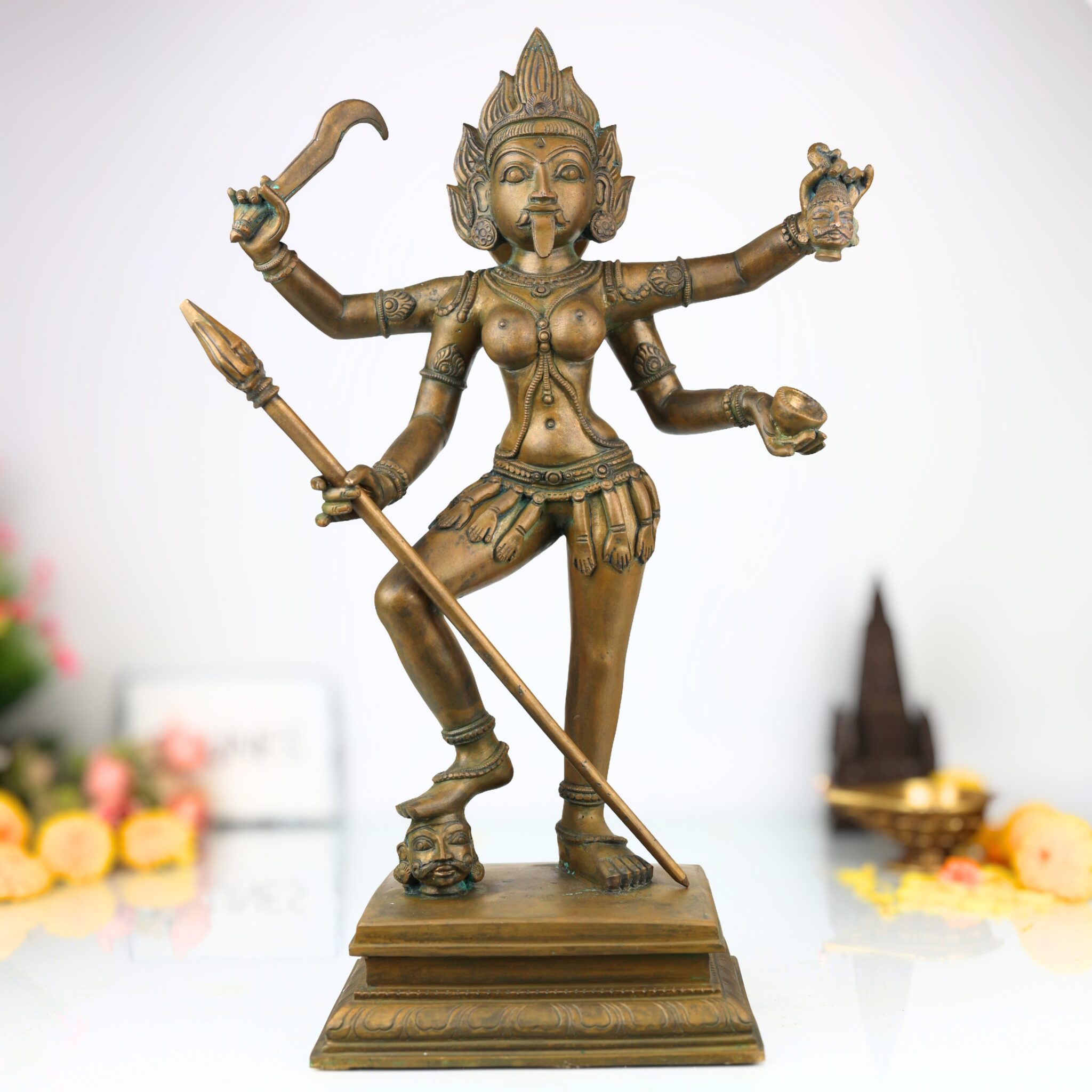 Bronze Mahakali Idol