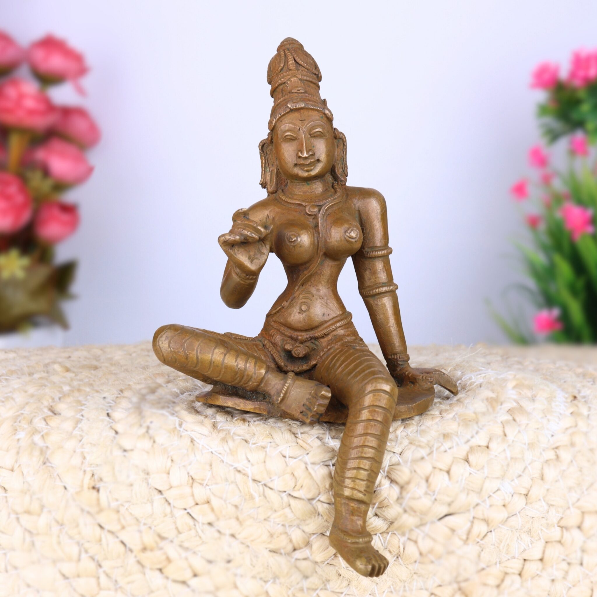 Panchaloha Bronze Parvati Idol