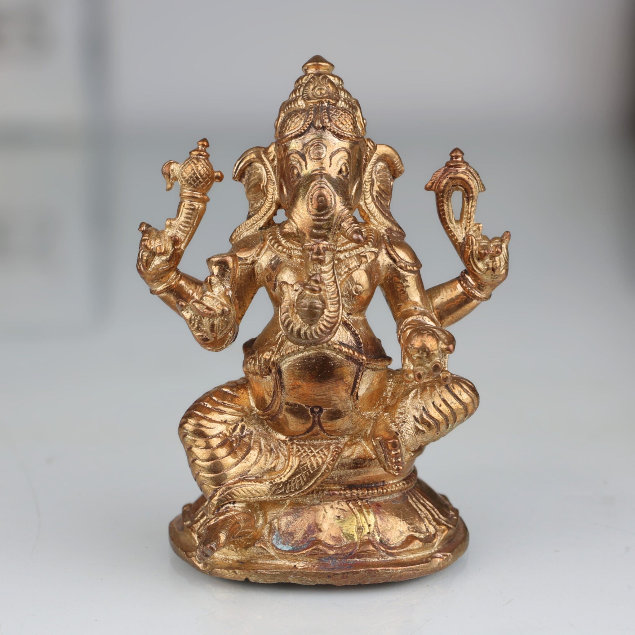 Handcrafted Bronze Ganesha Idol
