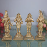 Handmade Bronze Panchaloha Nayanars Idols Set