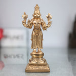 Handmade Bronze Dhanvantari Idol