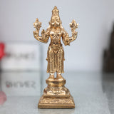 Handmade Bronze Dhanvantari Idol
