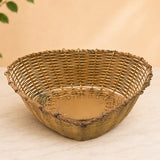 Handcrafted Brass Fruit Bowl