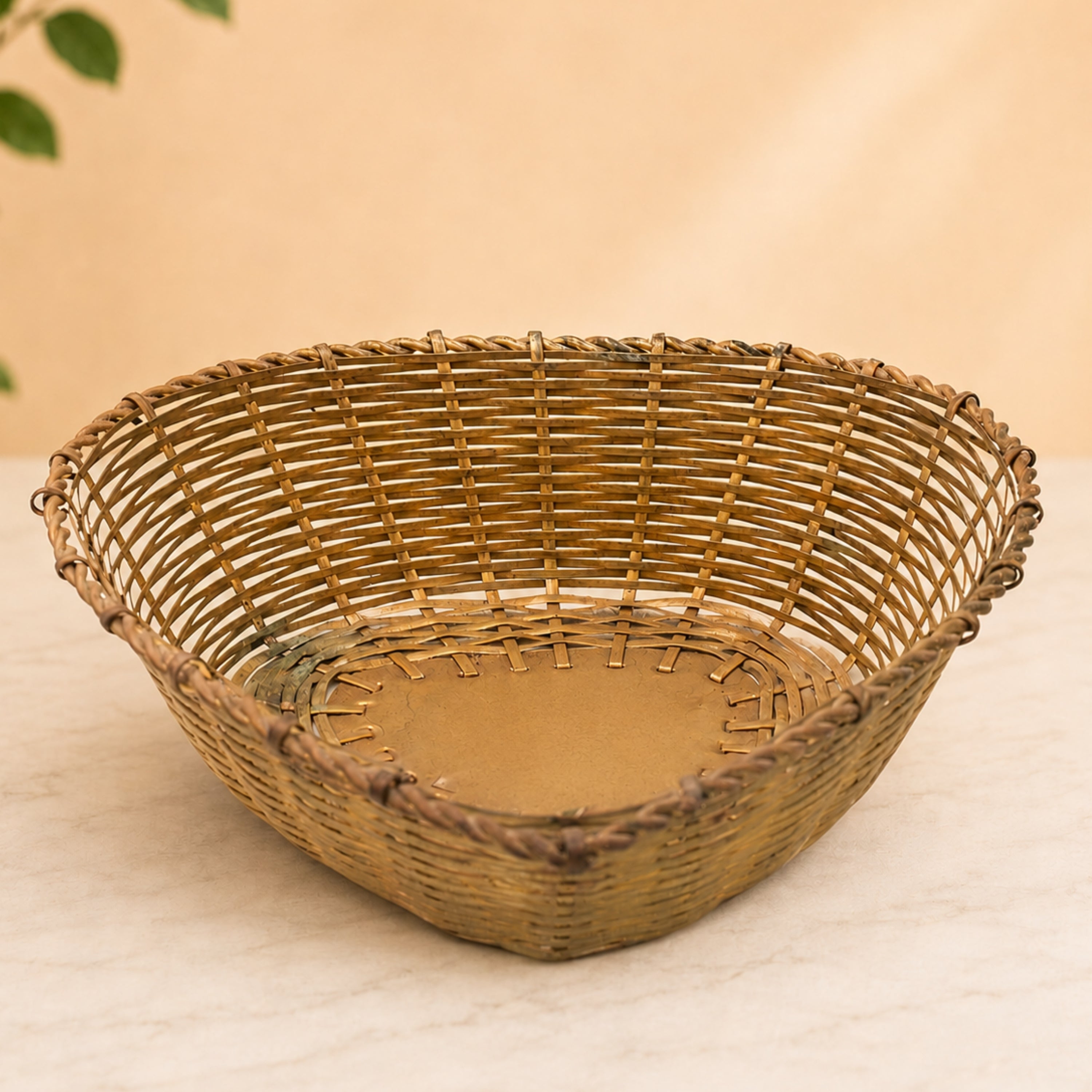 Brass Fruit Bowl