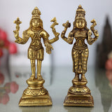 Brass Shiva Parvati Idol