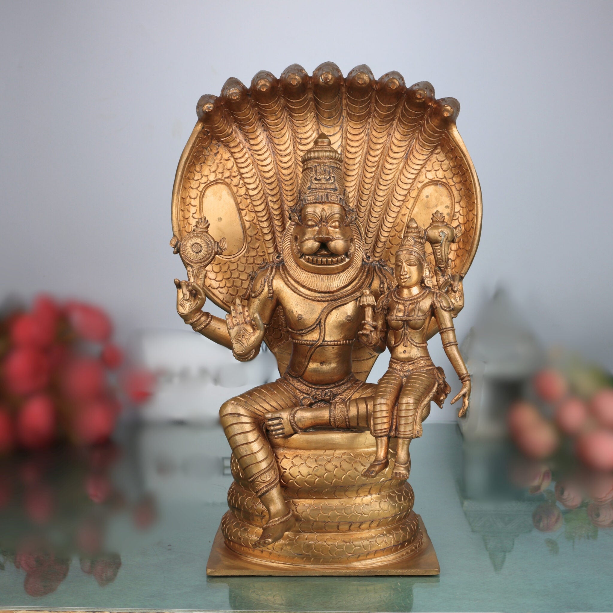 Panchaloha Lord Narasimha Idol