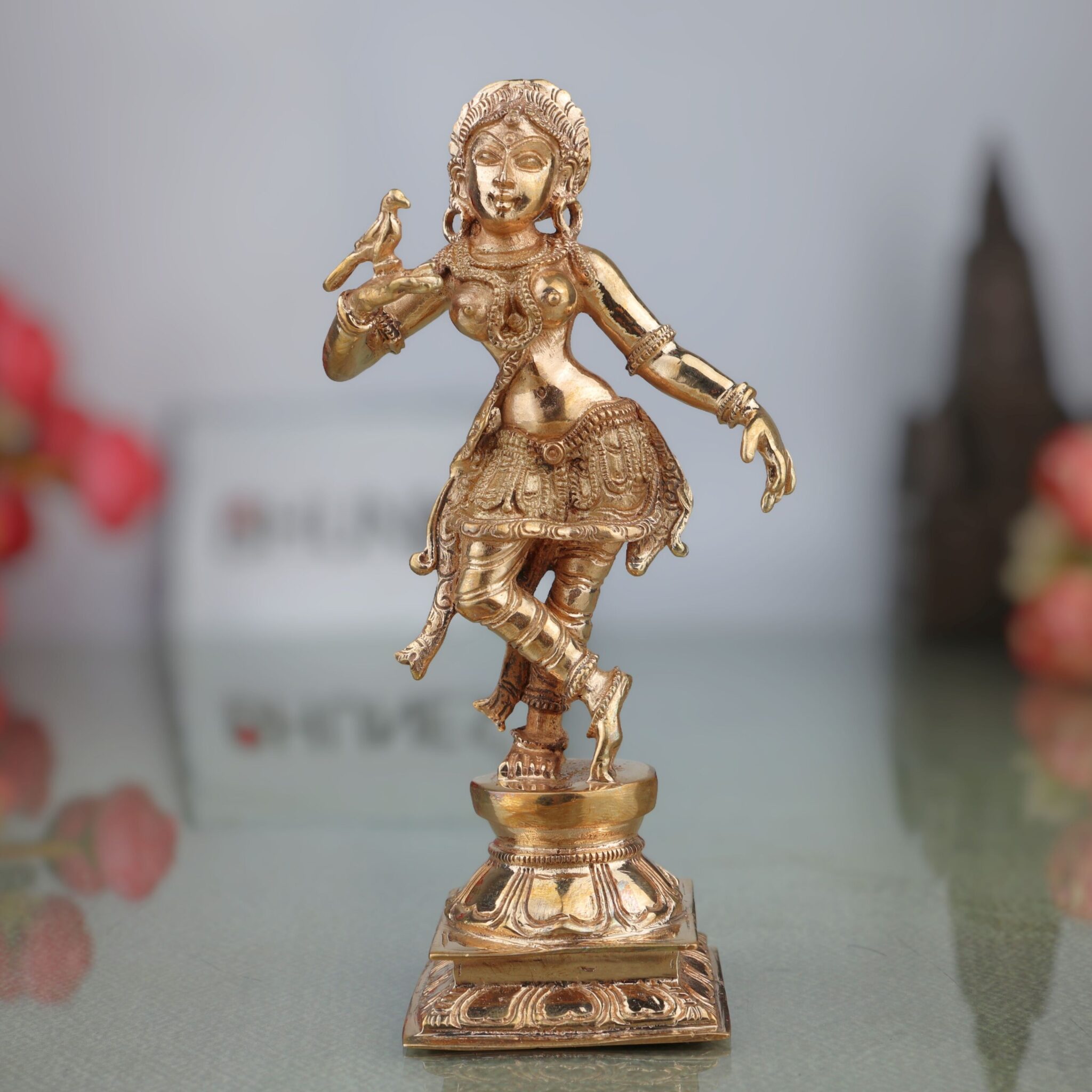 Panchaloha Bronze Apsara Idol
